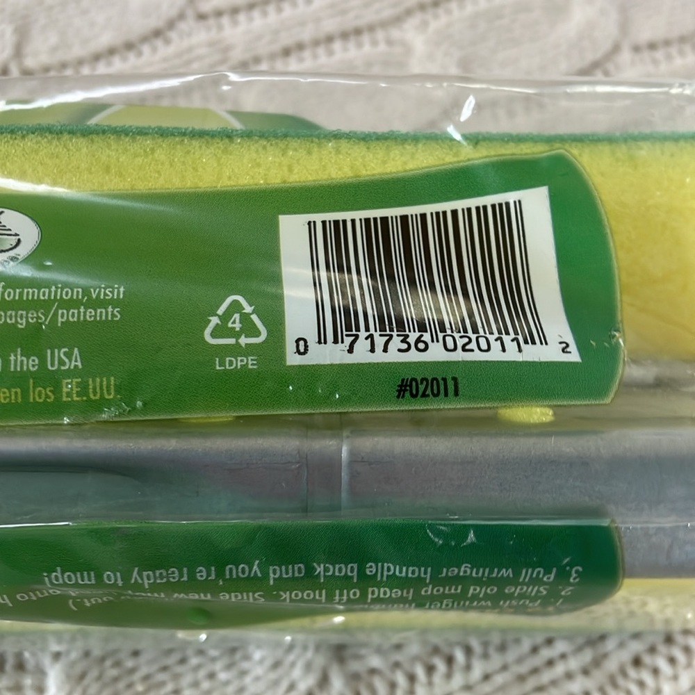 New Libman Nitty Gritty roller mop refill tear resistant unused in plastic. - Picture 5 of 9